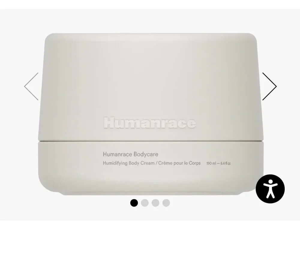 NWT humanrace humidifying body cream